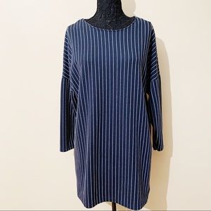 Zara • Oversized Stripped Long Sleeve Dress (8)